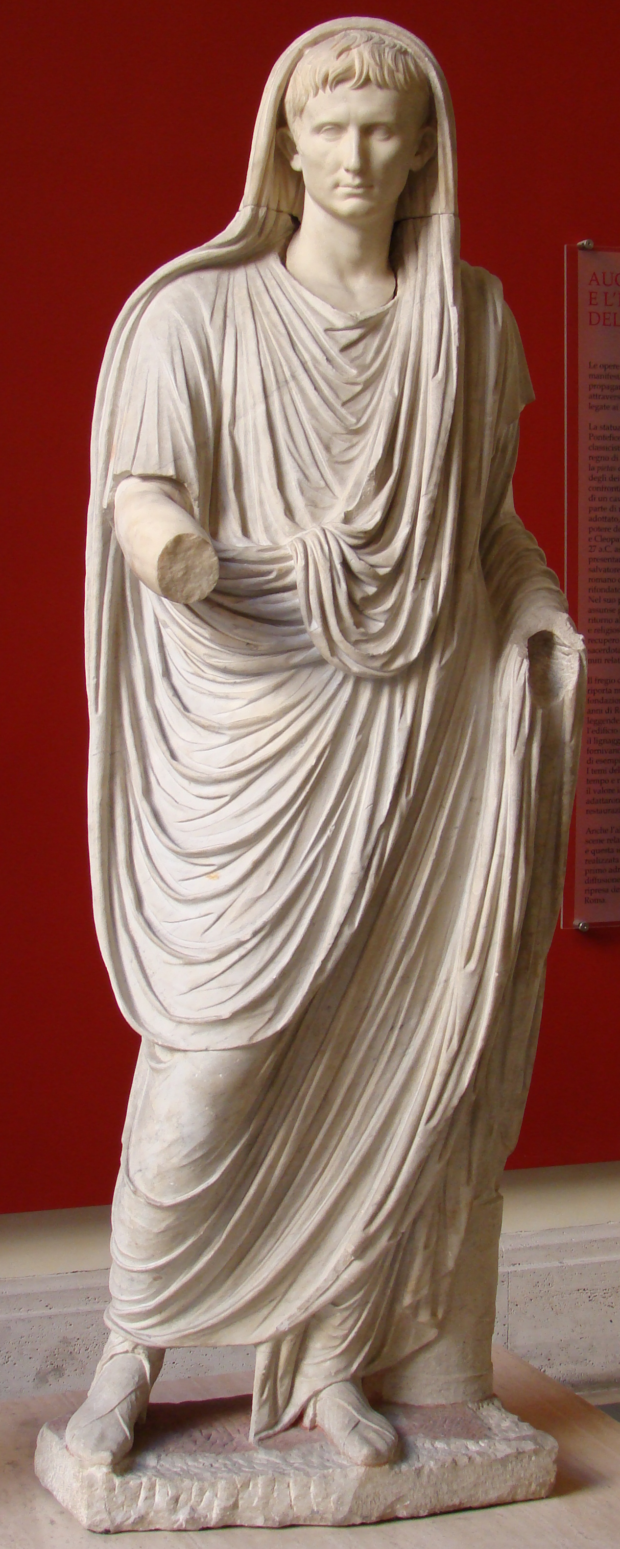 Augustus Statue, Museo Nazionale, Rom